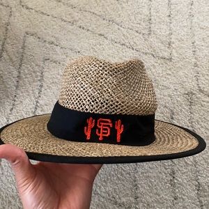 New Era SF Giants Straw Hat